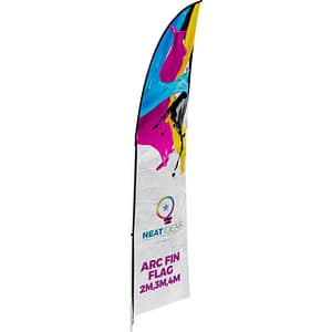Arcfin flag 3m plain copy